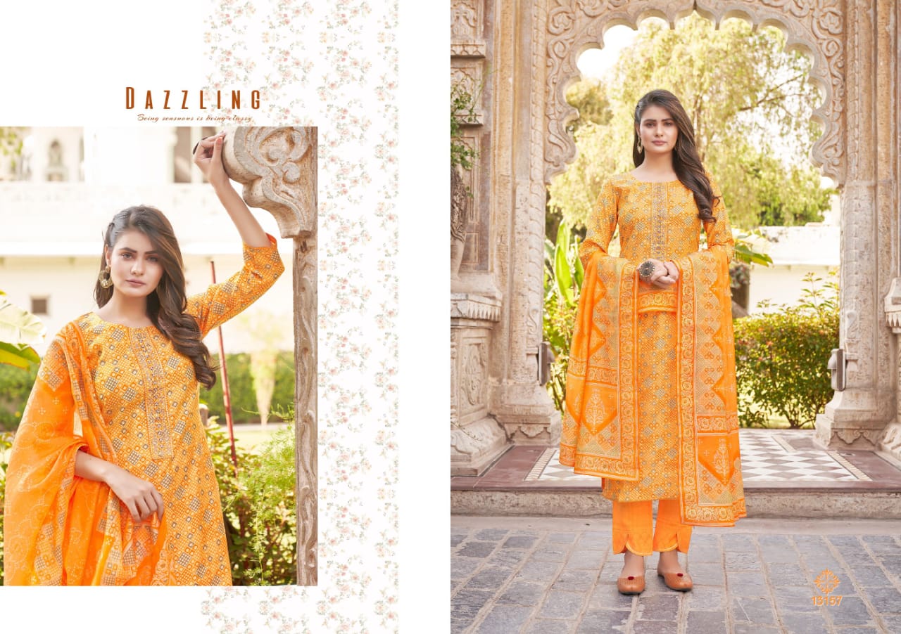 Kalaroop Flemingo 2 Latest Designer Festive Wear Ready Made Suit Collection